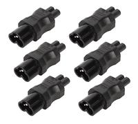 Yctze Set di Adattatori di Alimentazione IEC320 C6 a C7 6 Pezzi, Adattatori per Prese C6 a C7 per Alimentatori PDU, UPS e Applicazioni Informatiche