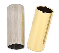 Yctze Set di Guide per Chitarra in Metallo da 2 Pezzi - Guide per Dita in Acciaio Inossidabile di Alta qualità per Chitarra Elettrica, Basso, Banjo, Ukulele - Accessorio per un Suono Fluido e Nitido