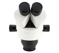 Yctze Set di Oculari per Microscopio Trinoculare 7X-45X con Obiettivi 0,5X+2,0X - Ingrandimento Stereo Ad Alta Risoluzione per l'istruzione e la Ricerca (Con obiettivo obiettivo 0,5X)