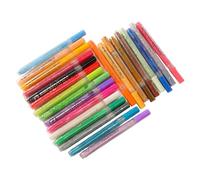 Yctze Set di Penne Acriliche da 24 Colori - Pennarelli Artistici Fai-da-te con Design Ergonomico per la Pittura e l'artigianato