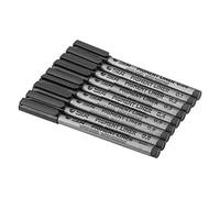 Yctze Set di Pennelli STA a Base Acqua da 9 Pezzi con Punte di Diverse Dimensioni per Disegnare, Scrivere e Fare Schizzi - Inchiostro, Resistente all'Acqua, Facile da Trasportare