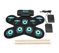 Yctze Set Elettronico Portatile Pieghevole con Doppi Altoparlanti e Tastierino a 9 Tasti per Principianti e Adulti, Design