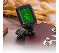 Yctze Sintonizzatore Elettronico Digitale con Display LCD per Chitarra, Violino, Basso e ukulele: Sintonizzatore Portatile a Pari Temperamento per Prestazioni Convenienti