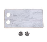 Yctze Sostituzione del Tavolo con 2 Tazze di Tazza Pieghettando 31.5x15.7x0.7in Pannello Tavolo in Legno in Legno Massiccio per un Ponte di Yacht per Yacht Lavoro Pranzo Lavoro