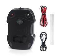 Yctze Sotto il Cofano Auto Deterrente Ultrasonico con LED Luce Stroboscopica Suono 2 modalità 3 Opzioni di Alimentazione per il Motore del Veicolo RV Magazzino Garage (Senza batterie)