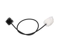 Yctze Spazzo a Collo Saxofono - Metallo e Cotone Pieghevole da 50 Cm con Detergente per Tampone a Doppia estremità in Nylon per e Rimozione