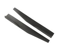 Yctze Spoiler Universale per Alette per Minigonne Laterali in Carbonio da 2 Pezzi - Estensione per Alette per Labbra Laterali in ABS Migliorata stabilità del Veicolo e Finiture Esterne Attraenti -