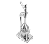 Yctze Squeezer Arancione Manuale - 304 Pressa di Agrumi in Acciaio Inossidabile con Impugnatura in Gomma Ergonomica per un'estrazione di Succo Facile - Cucina Compatta Ed Elegante Essenziale