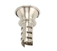 Yctze Squeezer Manuale Al Limone - 304 Spremiagrumi in Acciaio Inossidabile con Ugello a Forma di Tromba - Squeezer per Trapano Limone Addensato per Estrazione Senza Sforzo di Succo a Casa