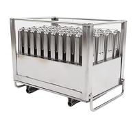 Yctze Stampo per Gelato in Acciaio Inossidabile Pesante - Produttore di Barre di Ghiaccio Fai -da te per Gelati in, Prelibatezze di Frutta e Latte, Cibo Inossidabile Alimentare Al Cibo Sicuro 304