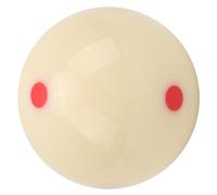 Yctze Stecca Red Dot da 57,2 Mm per Biliardo Standard da Allenamento DotSpot, Accessorio per Stecca da Biliardo, Dimensioni Regolamentari, Palline da da 2-1/4" (punto Rosso)