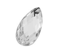 Yctze Strass per Cucire con Retro Piatto, 200 Pezzi/pacco, con Retro Piatto, in Acrilico, Lucido, con Fori, Accessori Artigianali Cucire su Strass per Abbigliamento, Arte, Artigianato e (WHITE #02)