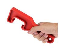 Yctze Strumento Apri Coperchio Secchio, Apri Secchio Ergonomico in Plastica con Impugnatura Antiscivolo, Ideale per Barattoli di Vernice e Secchi di Plastica, Uso in Garage, Casa e Negozio (rosso)