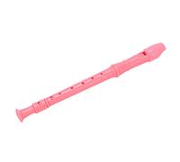 Yctze Strumento per Flauto Dolce Soprano in ABS a 8 Fori per Bambini - Ideale per Asili e Scuole Elementari, Coltiva l'interesse Musicale con Voce Chiara e Intonazione Accurata (PINK)