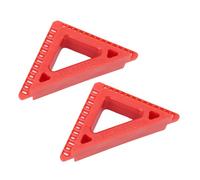 Yctze Strumento per Rivelare Finiture - 2 Pezzi Strumenti per Rivelare Involucri di Porte e Finestre/Strumento per Marcare Rivelazioni in Plastica da 16 1/4 Pollici Lavorazione del Legno - per