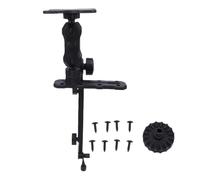 Yctze Supporto Ecoscandaglio per Kayak, Braccio Composito con Base a Sfera da 1,5 Pollici e Morsetto da 18 Lb, 11,4 17,9 Pollici, for Pesca in Kayak
