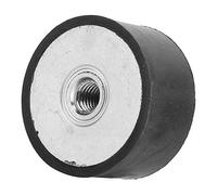 Yctze Supporto in Gomma 4 Pezzi per Assorbimento degli Urti (DE40*20 M8) | Gomma resistente, adatta per compressori, smorzamento delle vibrazioni, design con rivestimento in metallo