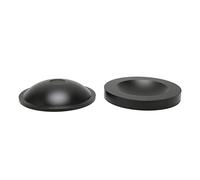 Yctze Supporto per Altoparlante Supporto da Tavolo HomePod - da Scrivania Stabile per Altoparlante per da Tavolo in Metallo con qualità Senza Perdita per HomePod 2 - Set di 2 (BLACK)