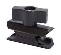 Yctze Supporto per Telefono Versatile in Lega di Alluminio con Doppio Attacco e Snodo Sferico Girevole a 360 Gradi per Moto, ATV e UTV.