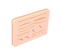 Yctze SUTURE PRATICA PAD - Modello di Silicone a 3 Strati per la Formazione di Chiusura della Ferita per Studenti e Professionisti