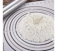 Yctze Tappetino da Forno Antiaderente Al Silicone per Impasto Rotolante - Pasticceria Riutilizzabile per Teatro e Cookie Cottura - Strumento di Cottura da Cucina da Cucina (BLACK)