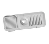 Yctze Tappetino per Rubinetto di Protezione del Lavello Al Lavello in Silicone - Cuscinetto per Assorbente per e Bagno, Mantiene le Superfici Asciutte e Pulite e Inodore di in Silicone (Grigio