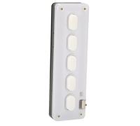 Yctze Tastiera Programmabile a 5 Tasti USB Cablata Doppia modalità Mini Silicone Muto Tastiera da Gioco Programmabile Fai da Te per Ufficio Musica Laboratorio di Controllo Industriale