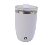 Yctze Tazza da caffè con Agitazione Automatica da 380 Ml - Tazza con Agitazione Automatica con Miscelazione di Bevande Senza Sforzo a Casa, in Ufficio, in Palestra - da caffè Ricaricabile con Acciaio