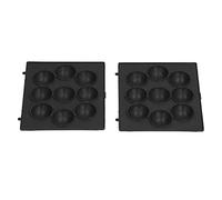 Yctze Teglia Antiaderente per Polpette, Teglia a 9 Fori, Antiaderente, Innocuo, in Acciaio Inox, Utensili da, Dolci, Biscotti, Muffin