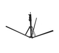 Yctze Treppiede per Fotografia in Alluminio Resistente, Altezza 1,9 M - Supporto Portatile e Stabile con Piedini Antiscivolo, Softbox, Luci a LED e Luci a Cupola - Professionale e Amatoriale