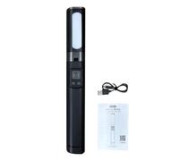 Yctze Treppiede per Selfie Stick da 59,1 Pollici, Supporto Estensibile per Telefono Cellulare in Lega di Alluminio con 27 LED di Luce di Riempimento, Supporto per Telefono con Rotazione di 360 Gradi,