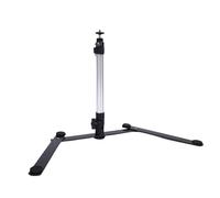 Yctze Treppiede per Telefono Regolabile, Supporto per Proiettore Portatile in Lega di Alluminio con Testa a Sfera a 360° e Telecomando Wireless, per Smartphone, Fotocamera, Webcam, Streaming Live e