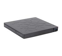 Yctze Unità DVD Esterna Type-C USB 3.0, Registratore DVD Ultra Sottile da 6 Pollici per Laptop e Desktop - Lettore CD/DVD, unità DVD USB per e, unità CD Esterna Portatile