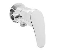 Yctze Valvola Angolare del Bagno G1/2in a 3 Vie per Interruttore del Deviatore della Doccia - Separatore d'acqua della Doccia in Lega di Zinco per Portatile o Mixer
