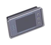 Yctze Voltmetro Wireless Coulometro Monitor di Gestione della capacità della Batteria con Schermo LCD a Colori 2,4 Pollici, Sensore Ingresso Sicuro, Allarme Cicalino e Due Porte di Comunicazione