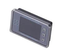 Yctze Voltmetro Wireless Coulometro Monitor di Gestione della capacità della Batteria con Schermo LCD a Colori 2,4 Pollici, Sensore Ingresso Sicuro, Allarme Cicalino e Due Porte di Comunicazione