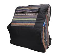 Yctze Zaino per Fisarmonica Borsa a Tracolla a Prova di Tessuto di Cotone Etnico 48 Borsa per Strumenti per Basso per Performance di Viaggio - Borsa di Stoccaggio Ionica per Musicisti,