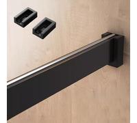 YCVAWEOD Abbaccamento Berretto Armadio dell'Armadio a impianto da 45 Pollici Giaccia per Ganci Quadrati con staffe a Barre Rimovibili a palo di stoccaggio per Il Sistema di bidia LWX