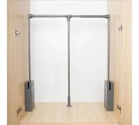 YCVAWEOD Abbassa l'armadio, Tira Giù Il Binario del Guardaroba, Tira Verso Il Basso, berlina per Il Sollevamento del Guardaroba, grigio-360 LWX