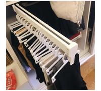 YCVAWEOD Appuntamento per Pantaloni estensibili 3060 cm Spaceslaving Valet Restrello per Abbinamento Pesante per Guardaroba e Supporti per Il Bagno Fino a 25 kg (21,6 Pollici) LWX