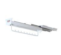 YCVAWEOD Asta di Armadio per Armadio Scorrevole estesibile per Il cimpanna per panoramica per Appendiabiti Asciugamani per Branco per Armadio Ideale per l'organizzazione dell'Armadio (Bianco) LWX