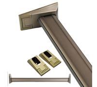 YCVAWEOD Asta in Metallo Robusto Montato a Parete per Abiti appesi e Giacche da Arma da Guardaroba per la Lavanderia Doccia e Balcone 8 mobili da Scarpe da 66 Pollici Rack LWX