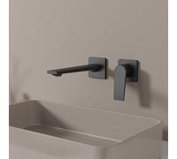YCVAWEOD Bacino da Bagno Mixer Tap Tap Wall Monte Basin Basin Basin Taps Hot And Cold Ottone Cold Confeald Baglie Tap Himpora per Il Bagno Oro Rosa LWX