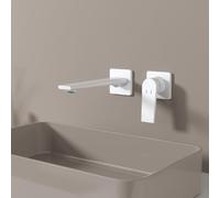 YCVAWEOD Bacino da Bagno Mixer Tap Tap Wall Monte Basin Basin Basin Taps Hot And Cold Ottone Cold Confeald Baglie Tap Himpora per Il Bagno Oro Rosa LWX