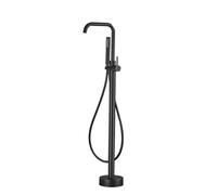 YCVAWEOD Bath Paelet Mixer da Doccia autoporbante Black 360 Gradi Tap Tap Taps con Doccia Set-A LWX