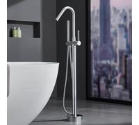 YCVAWEOD Bath Shower Mixer Tap Taps cromata Battuta da Bagno 3 360 rotatura a Portata di Portata per Doccia e Tubi Set per i rubinetti del Bagno-b LWX