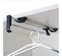 YCVAWEOD Closet Semplice Estrazione di Vestiti, Binario per Appendiabiti a Scomparsa, Strappo per Armadio da 25 cm, 35 cm, 45 cm, 50 cm (Dimensioni: 40 cm/15,7 Pollici) LWX