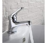 YCVAWEOD Cuci Cucina Mini Eleganti Eleganti bacini da Bagno lavello in Ottone lavello Tap Mixer cromata Finitura-1 LWX