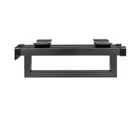 YCVAWEOD Duty Duty Estendibile Valet Pullo per Il Guardaroba a Scorrimento dell'Armadio dell'Armadio Assiccata per appenderla Ideale per Ganci per Vestiti e Asciugamani Neri 33 cm/13 Pollici LWX