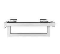 YCVAWEOD Duty Duty Estendibile Valet Pullo per Il Guardaroba a Scorrimento dell'Armadio dell'Armadio dell'Armadio appendela per Asciugamano per Asciugamano Organizzatore White 33cm/13 Pollici LWX